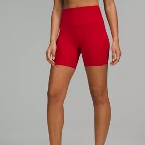 Base pace 6" high rise Lululemon shorts